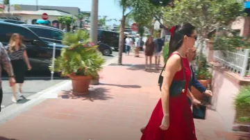 Bottega Veneta Solstice Sac à bandoulière en cuir Intrecciato orné par Kendall Jenner comme on le voit dans The Kardashians (S06E06)