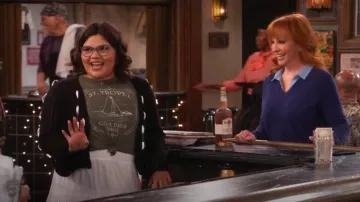 DAY St. Tropez Baby Tee worn by Isabella (Belissa Escobedo) as seen in Happy's Place (S01E16)