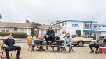 Skate Park of Andrew "Pope" Cody (Shawn Hatosy) in Animal Kingdom (S06E04)