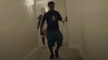 Nike Dunk Low 'Vintage Michigan' portée par Kodak Black en Kodak Black - All Of Us [Official Music Video]