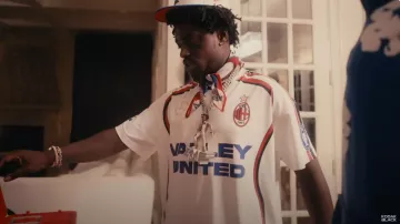 Vale Forever White 'Valley United' Maillot de football porté par Kodak Black en Kodak Black - All Of Us [Official Music Video]