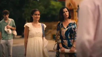 Gucci Bamboo 1947 Mini Top Handle Bag worn by Victoria Ratliff (Parker Posey) as seen in The White Lotus (S03E06)