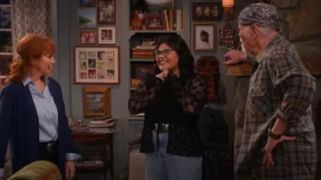 Free People Grady Lace Top worn by Isabella (Belissa Escobedo) as seen in Happy's Place (S01E18)