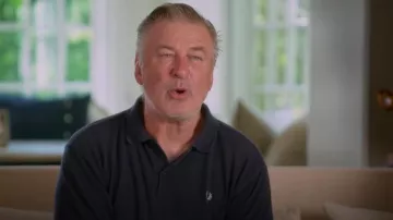 Fred Perry Men's The Shirt worn by Alec Baldwin as seen in The Baldwins (S01E01)