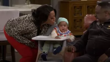 Nike Jordan 1 Mid Baby/Toddler Shoes worn by Daphne as seen in The Neighborhood (S07E14)