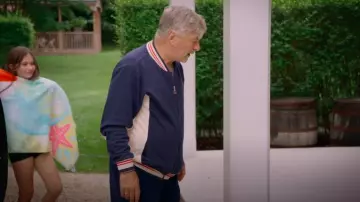 Fila Men's Performance Iconic Settanta Jacket worn by Alec Baldwin as seen in The Baldwins (S01E05)