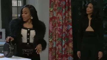 B-Low The Belt Madelyn Chain Leather Belt worn by Hayley Lawson (Marquita Goings) as seen in Beyond the Gates (S01E16)