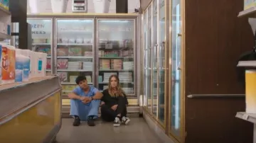 On Cloud 5 Waterproof Running Shoe worn by Lucas Adams (Niko Terho) as seen in Grey's Anatomy (S21E08)