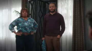 Monpiel Leather Belt Woman With Buckle Leather worn by Miranda Bailey (Chandra Wilson) as seen in Grey's Anatomy (S21E10)