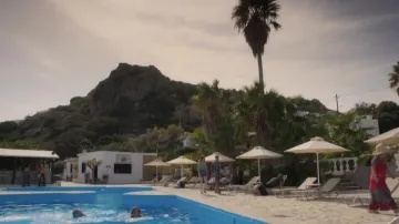 Hôtel grec à Moonflower Murders