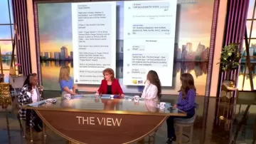 Gucci Horsebit Loafer Pumps worn by Alyssa Farah as seen in The View on March 26, 2025