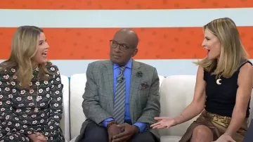 Ulla Johnson Kyla Top de algodón fruncido sin mangas usado por Savannah Guthrie como se ve en Today el 26 de marzo de 2025