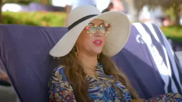 Eugenia Kim Bunny Floppy Hat worn by Jennifer Tilly as seen in The Real Housewives of Beverly Hills (S14E17)