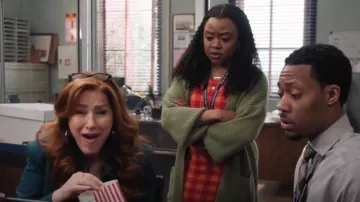 Simon Miller Axon Sleeveless Knit Dress worn by Janine Teagues (Quinta Brunson) as seen in Abbott Elementary (S04E19)