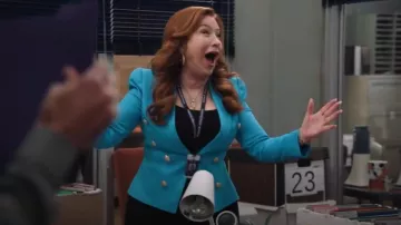 L'Agence Bethany Blazer worn by Melissa Schemmenti (Lisa Ann Walter) as seen in Abbott Elementary (S04E19)