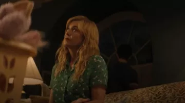Vestido Sheila de la Reforma usado por como se ve usado por Kristine Barnett (Ellen Pompeo) como se ve en Good American Family (S01E01)