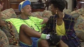 The pair of Nike Air Jordan 5 (V) Retro Og 2016 Release of William (Will Smith) in The Prince of Bel-Air S01E01
