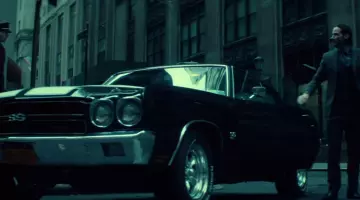 1970 Chevrolet Chevelle SS driven by John Wick (Keanu Reeves) as seen in John Wick