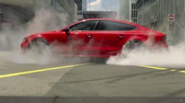 The Red Audi RS 7 in Hitman : Agent 47
