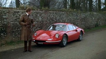 The Ferrari Dino of Danny Wilde in The Persuaders