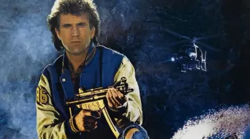 Teddy "B" of Martin Riggs (Mel Gibson) in lethal Weapon