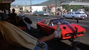 Ferrari 308 GTS driven by Thomas Magnum (Tom Selleck) as seen in Magnum P.I. S01E06