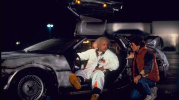 El DeLorean DMC-12 de Doc en Regreso al futuro