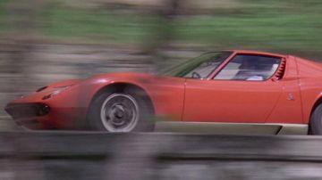 The Lamborghini Miura in The Italian Job