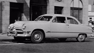 Ford Sedan Car driven by Lucas Doolin (Robert Mitchum) as seen in Thunder Road movie