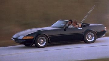 The Ferrari Daytona Spyder of Sonny Crockett in Miami Vice