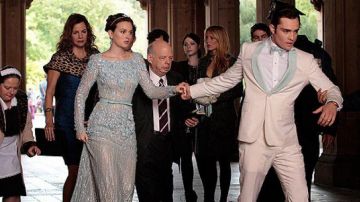The Wedding Dress Elie Saab Blair Waldorf Leighton Meester In