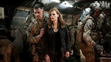 The black top of Maya (Jessica Chastain) in Zero Dark Thirty