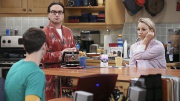 Vintage Couverture de la Robe portée par Leonard Hofstadter (Johnny Galecki) dans La Théorie du Big Bang S09E08