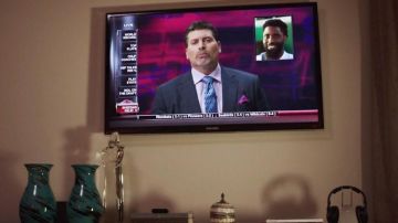 The Samsung tv seen in Ballers