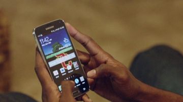 The Samsung Galaxy 5 seen in Ballers