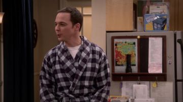 The robe / pajamas LL Bean, Sheldon Cooper (Jim Parsons) in The Big