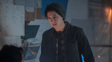 The jacket in jean AllSaints of Jughead Jones (Cole Sprouse) in Riverdale S01E04