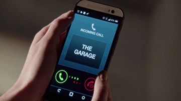 The mobile phone HTC One seen in Scorpion