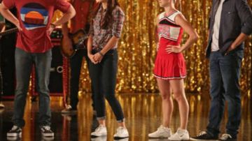 las conversas blancas de Marley Rose (Melissa Benoist) en Glee