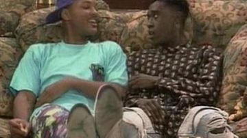The Nike Jordan V Grapes of Will Smith in The Prince of Bel-Air