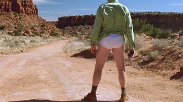 The shoes (clarks) of Walter White in Breaking Bad