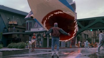 The Nike Air Mag self-laçantes of Marty McFly (Michael J. Fox) in Back to the Future 2