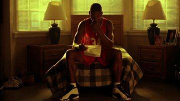 The pair of Nike Air Jordan Retro 13 Jesus Shuttlesworth (Ray Allen) in He got Game