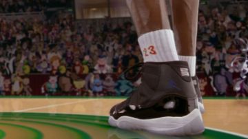 The Nike Air Jordan XI "Space Jam" Michael Jordan in Space Jam