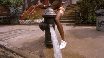 The pair of Nike Air Play to an extra in Do the right thing