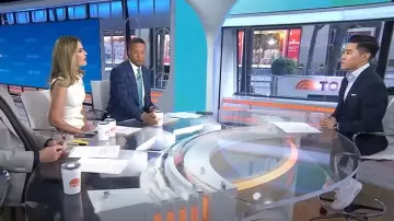 Nike Air Max 90 Shoes worn by Brian Cheung as seen in Today on March 28, 2025