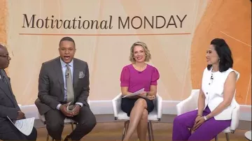 Gilet en tweed Nanette Nanette Lepore porté par Vicky Nguyen comme on le voit dans Today le 31 mars 2025