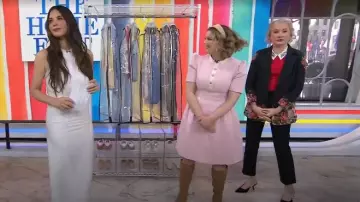Dior J'Adior Slingbacks worn by Clea Shearer as seen in Today with Jenna & Friends on April 2, 2025