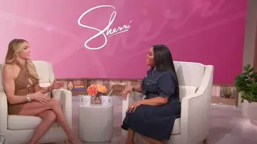 Area Crystal Halter Top worn by Charlotte Flair as seen in Sherri on  April 4, 2025