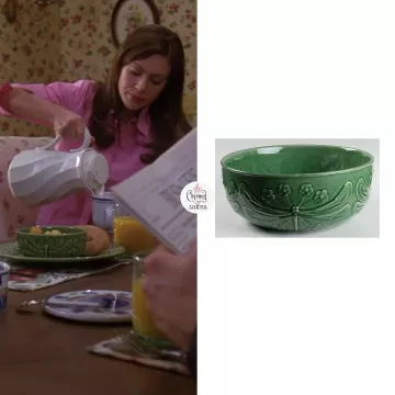 Coupe Bol de Céréales Libellule (Vert) de Bordallo Pinheiro vu sur Charmed